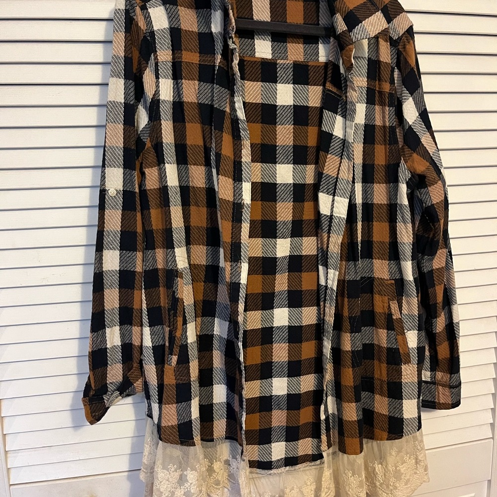 Flannel tunic! - Picture 4 of 6